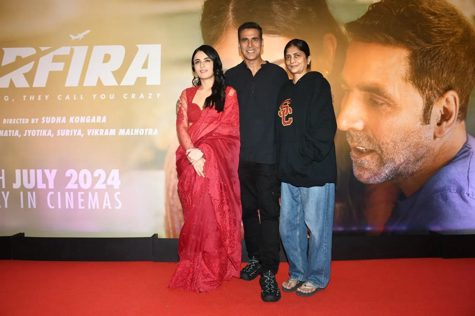 Sudha Kongara shared her experience of working with Akshay Kumar