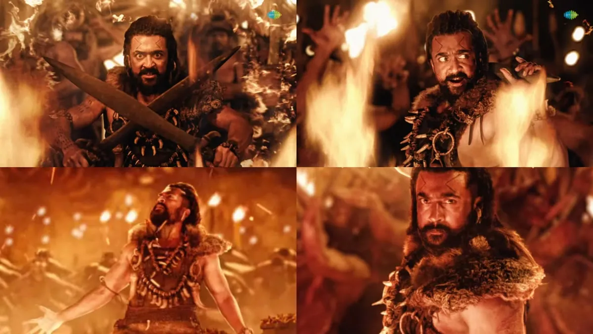 Kanguva's 'Fire Song': Suriya is fierce and raging in this banger