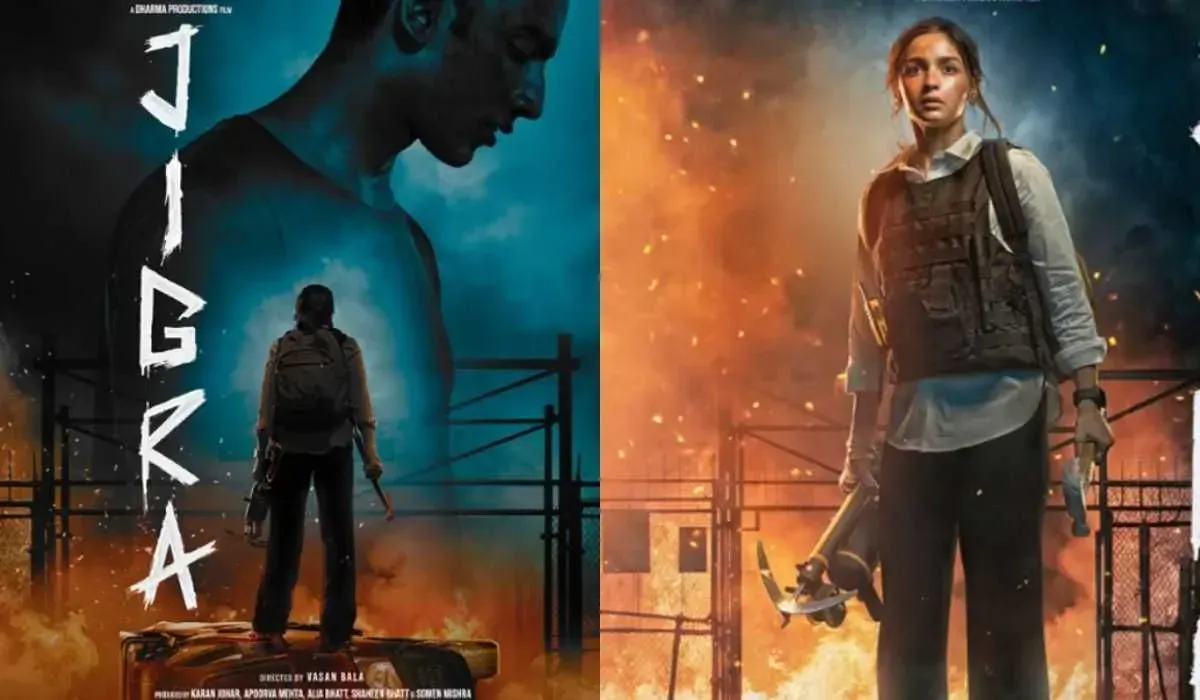 Jigra poster out: Alia Bhatt turns fearless sister to Vedang Raina in intense first look; 'Now you are under my protection'