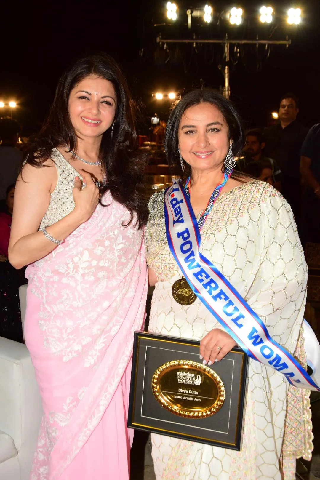 Bhagyashree with Divya Dutta