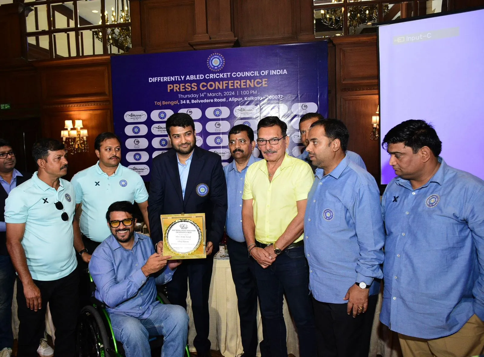 Curtain Raiser of Physical Disability Triangular T20 Trophy 2024 organised by DCCI held at Taj Bengal, Kolkata_4