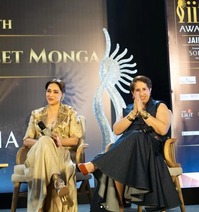 Madhuri Dixit & Guneet Monga