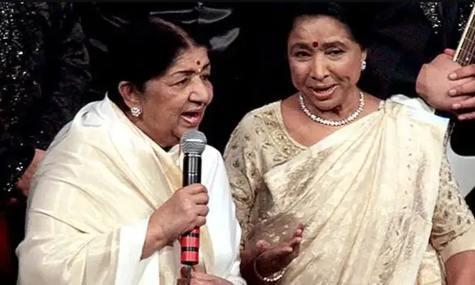 Even today I remain standing until Lata didi sits down - Asha Bhosle