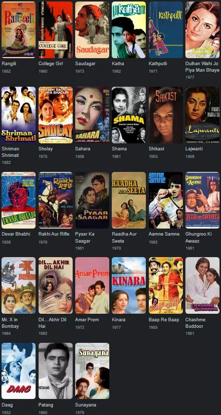 Leela Mishra filmography