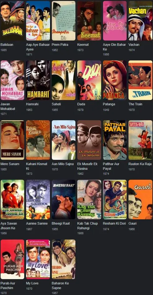 Rajendra Nath filmography 