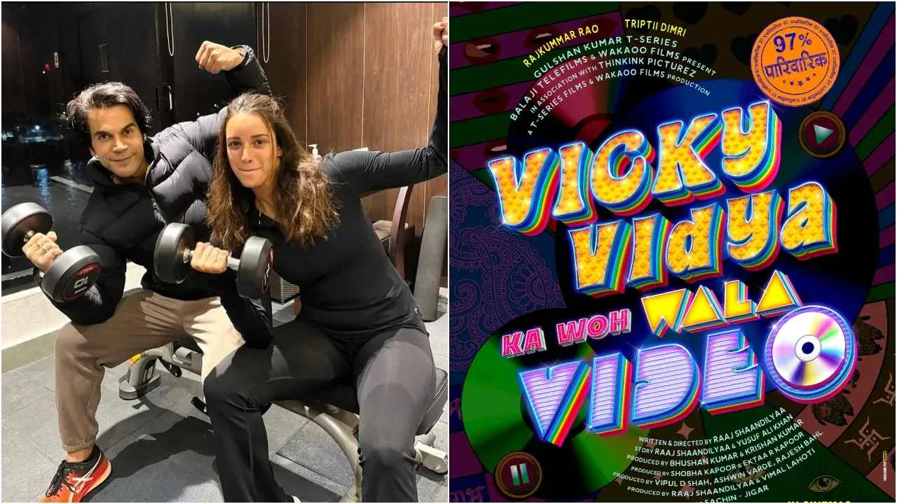 Rajkummar Rao and Triptii Dimri's Vicky Vidya Ka Woh Wala Video to release in theaters on October 11