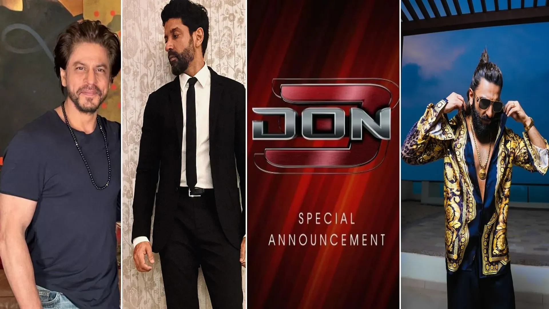 Farhan Akhtar Reveals Reason Why Ranveer Singh Replaced SRK In Don 3 Says It Needed Next Gen Actor - Entertainment News: Amar Ujala - Don 3: Shahrukh Khan replaced in 'Don 3'