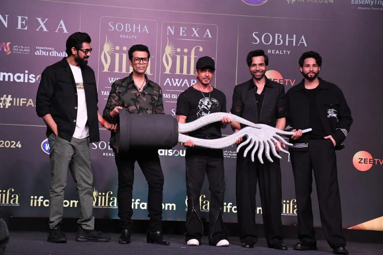 SRK, Karan Johar Kick Off IIFA Awards 2024 Celebration