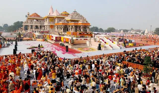 New Ram Temple Welcomes Devotees