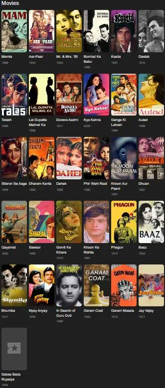 Majrooh Sultanpuri filmography