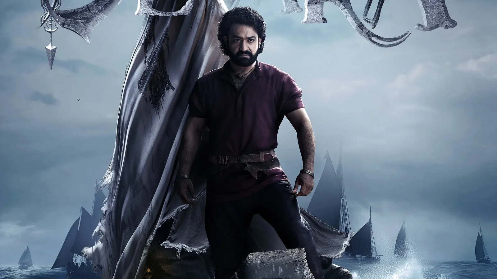 Jr NTR looks fierce in new poster from Devara, first glimpse to be out on  Jan 8 - Hindustan Times