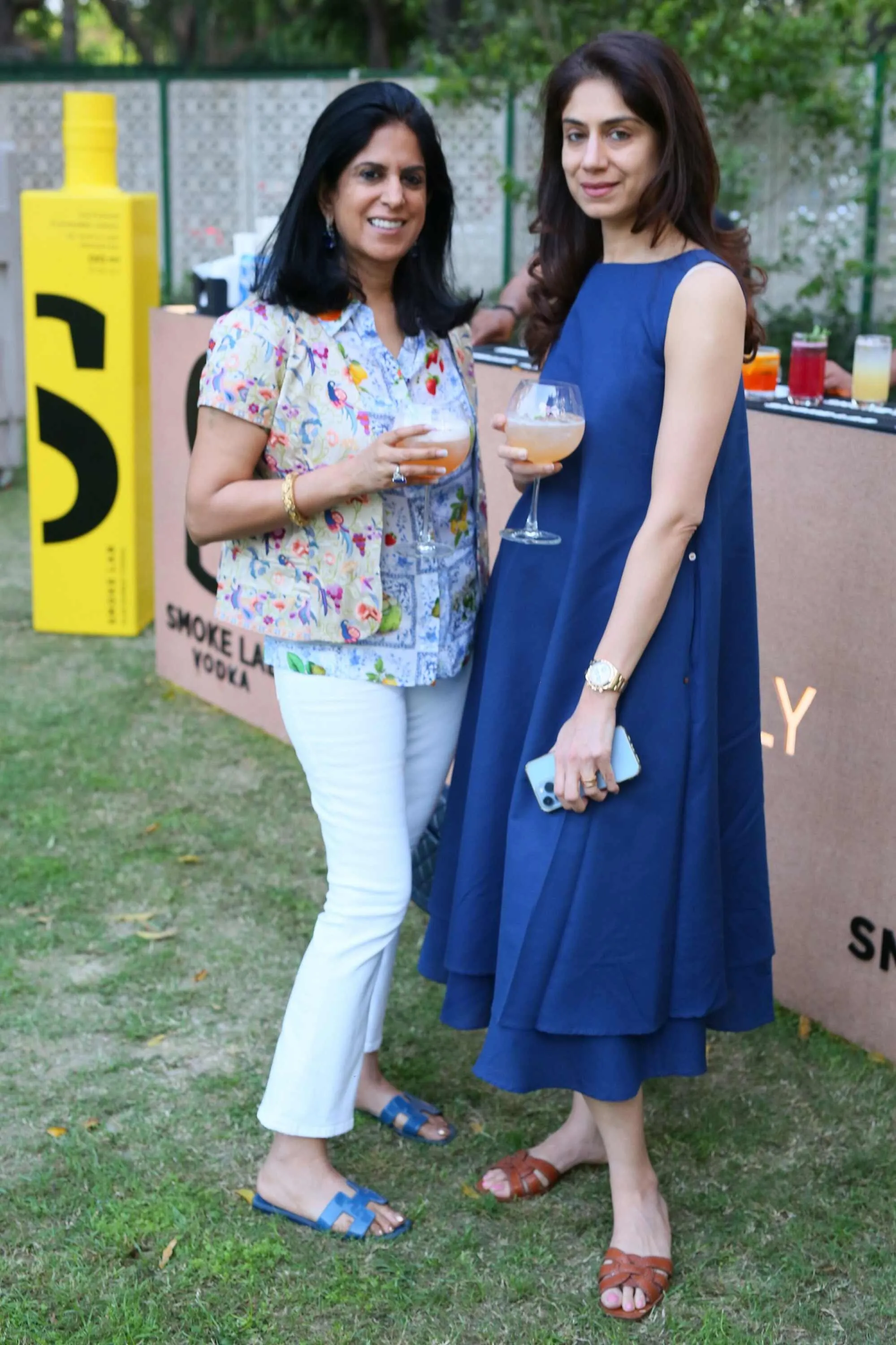 Nitya Bharany with Sumedha Ahuja