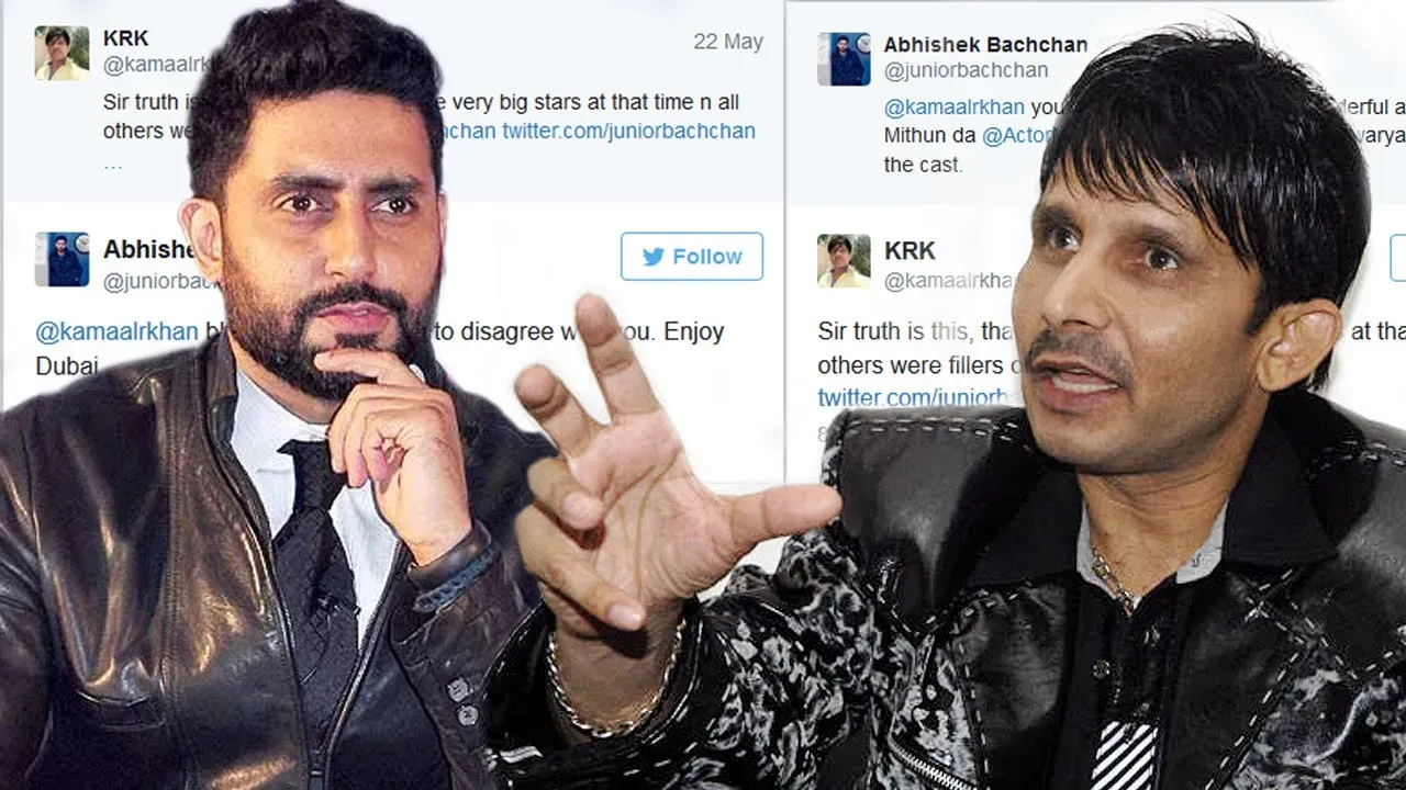 KRK vs Abhishek Bachchan: B-Town's Latest Twitter War