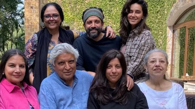 Javed Akhtar Family