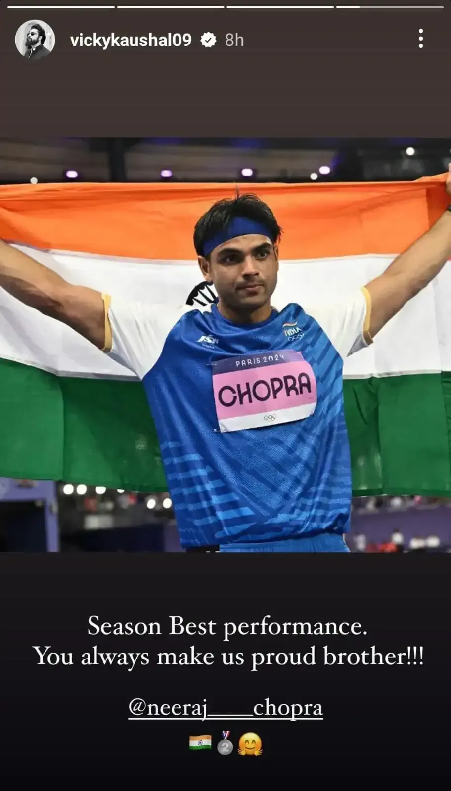 Celebs congratulated Neeraj Chopra on winning silver medal in Olympics 2024