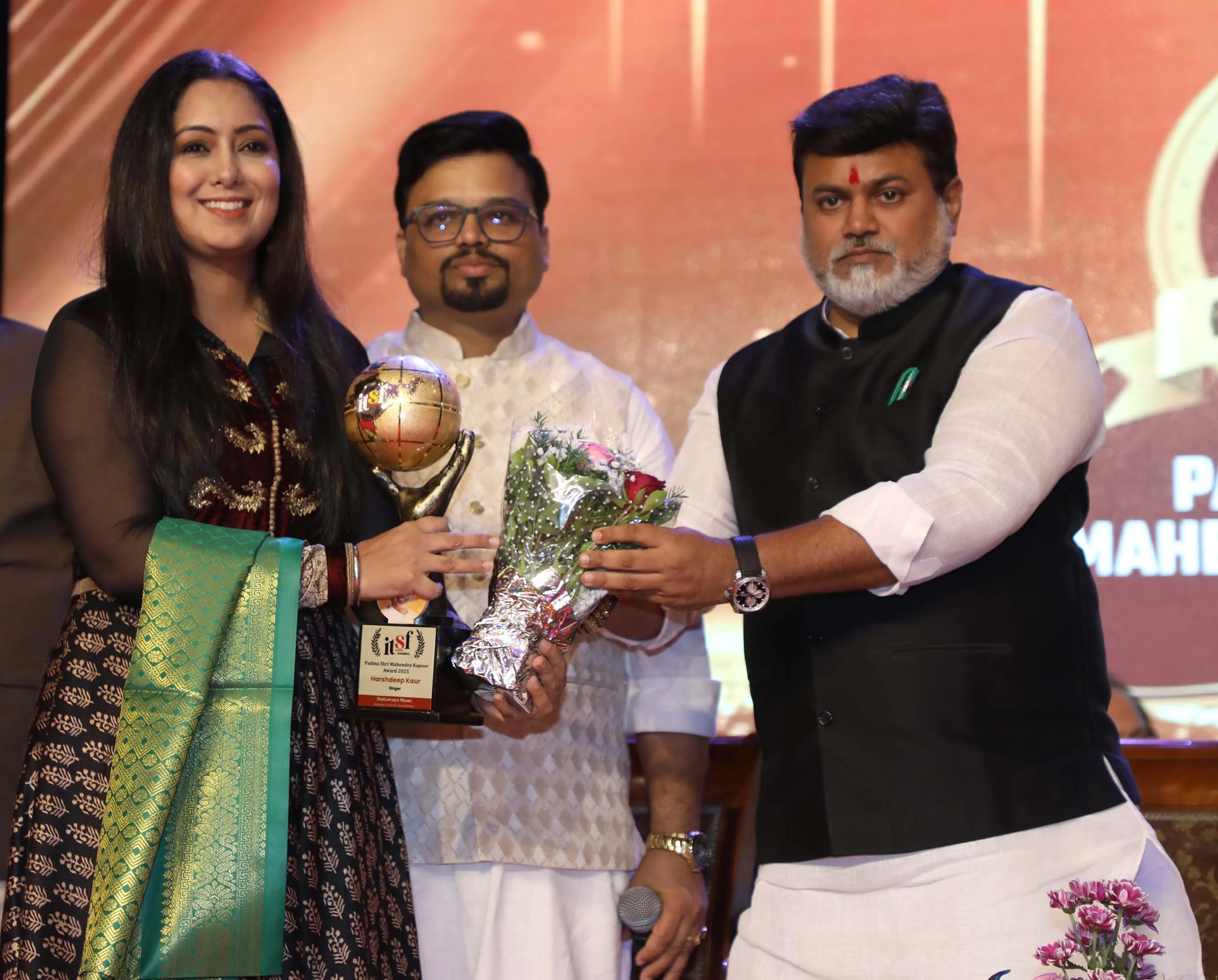 Harshdeep Kaur,Dattatraya Mane & Uday Samant