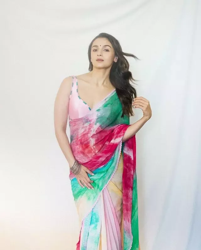 Alia Bhatt's eye-catching saree