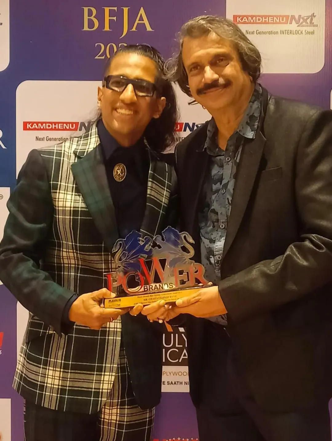 BFJA Chairman Dr.Arindam Chaudhuri With chaitanya padukone