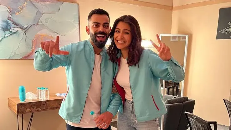  Virat Kohli and Anushka Sharma 