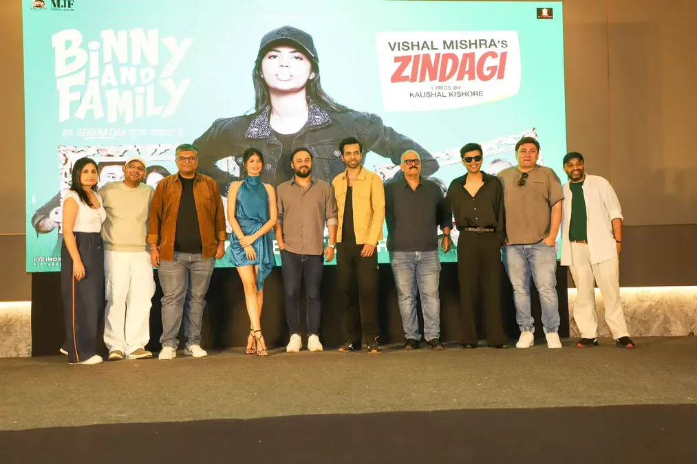 Stree 2 team launches 'Zindagi' song from Anjini Dhawan-starrer 'Binny And  Family'!