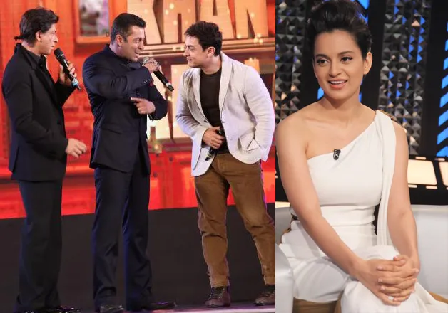 Kangana gives PERFECT reason for not working with Salman, Aamir and SRK |  Bollywood News – India TV