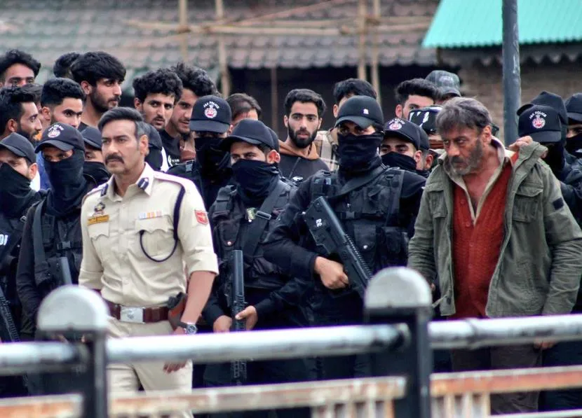 Ajay Devgn and Jackie Shroff shoot an action scene for 'Singham Again' in  Kashmir - Jammu Links News