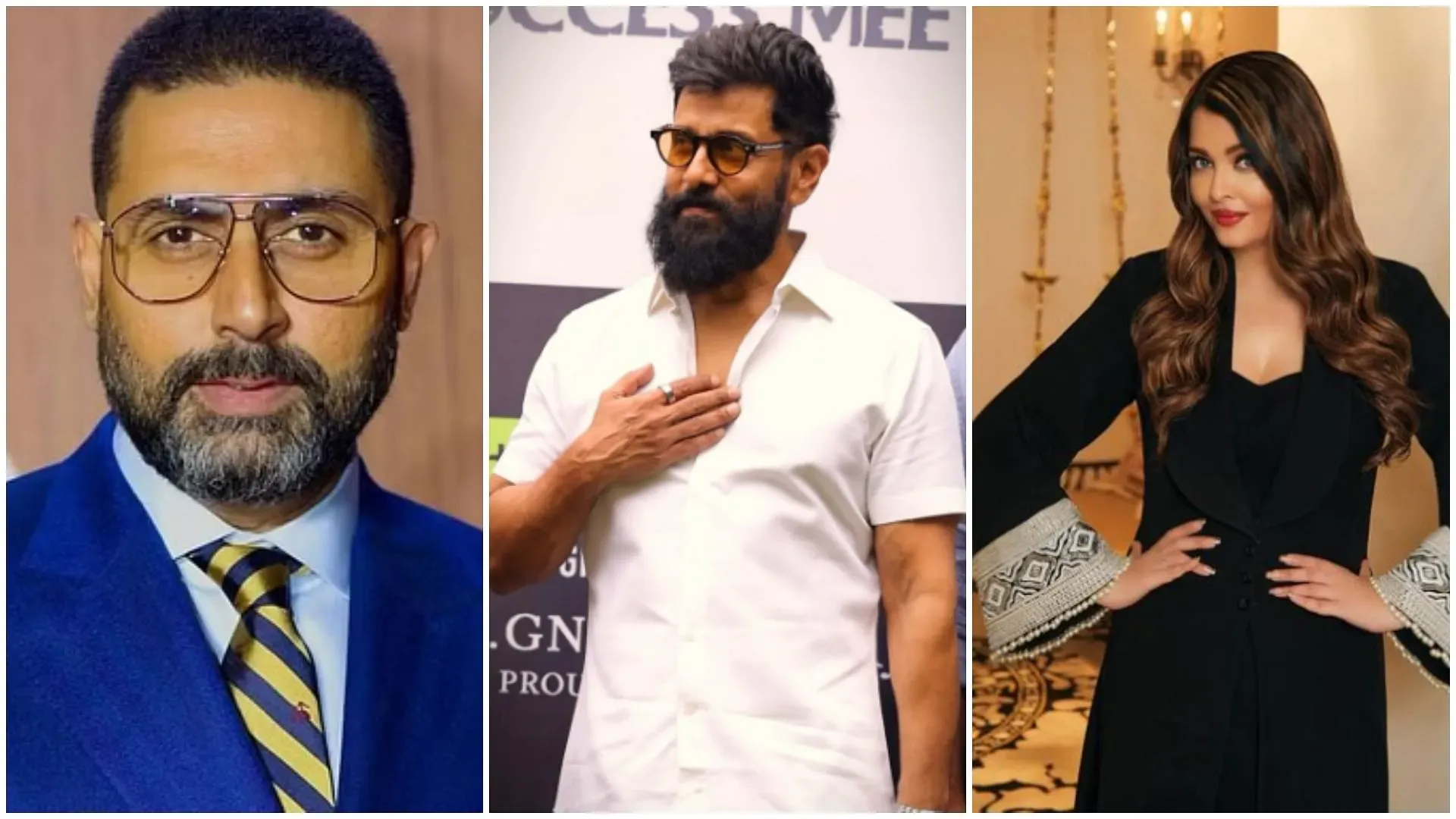 Thangalaan Actor Vikram Opened Up About His Bond With Aishwarya Rai Bachchan And Abhishek Bachchan - Entertainment News: Amar Ujala - Vikram: Openly spoke about his relationship with Aishwarya and Abhishek Bachchan