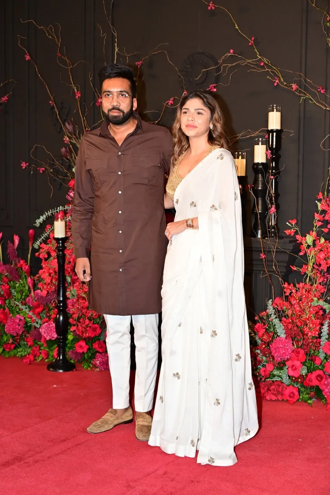 Sharmin Sahegal with Husband