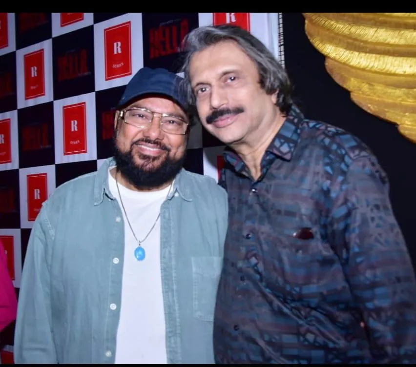 Composer Ismail Darbar with Chaitanya Padukone