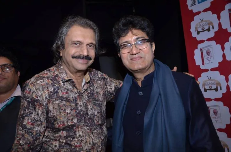 Prasoon Joshi saab (right) wih Chaitanya Padukone