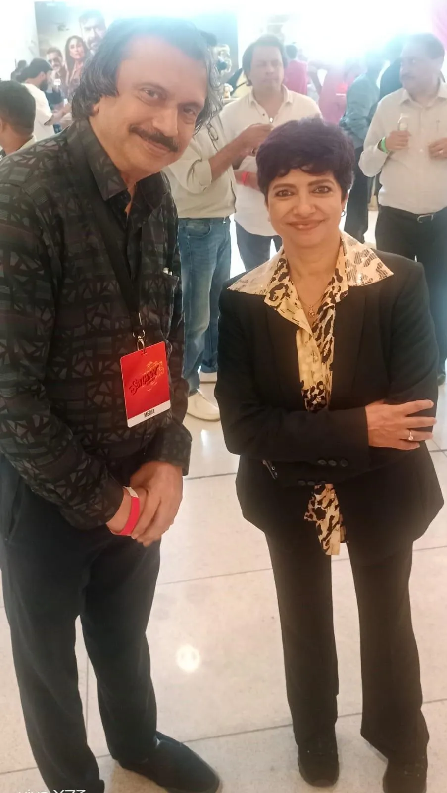 Ms. Jyoti Deshpande (Jio Studios) with Chaitanya Padukone