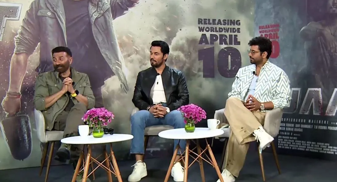 Sunny Deol, Randeep Hooda, and Vineet Kumar Singh