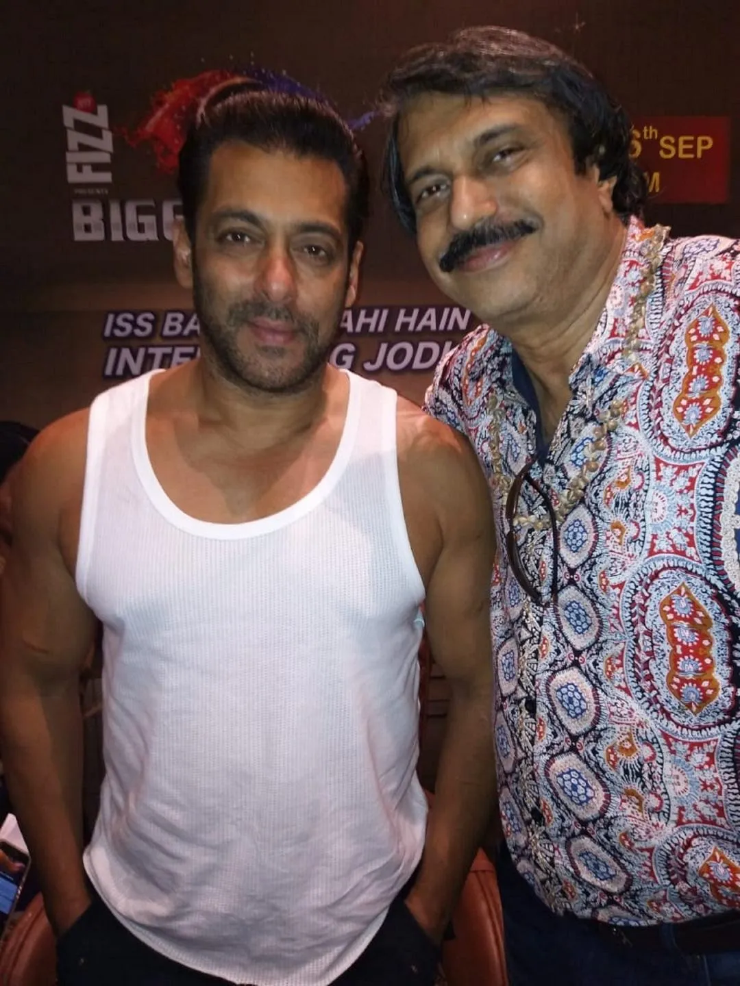 Superstar Salman Khan with Chaitanya Padukone