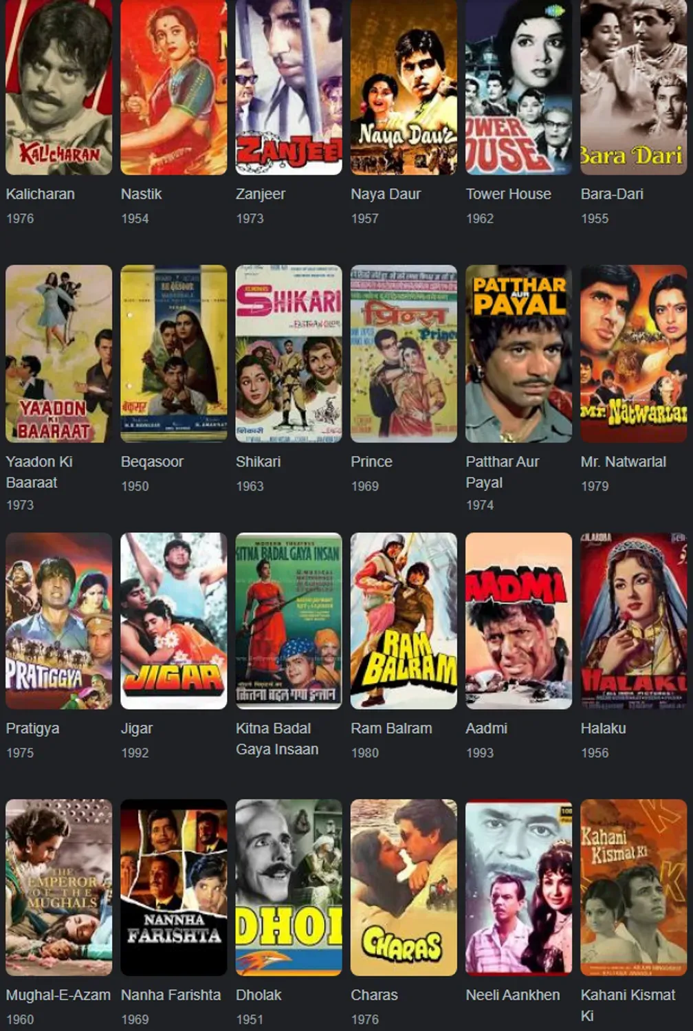 ajit khan movies