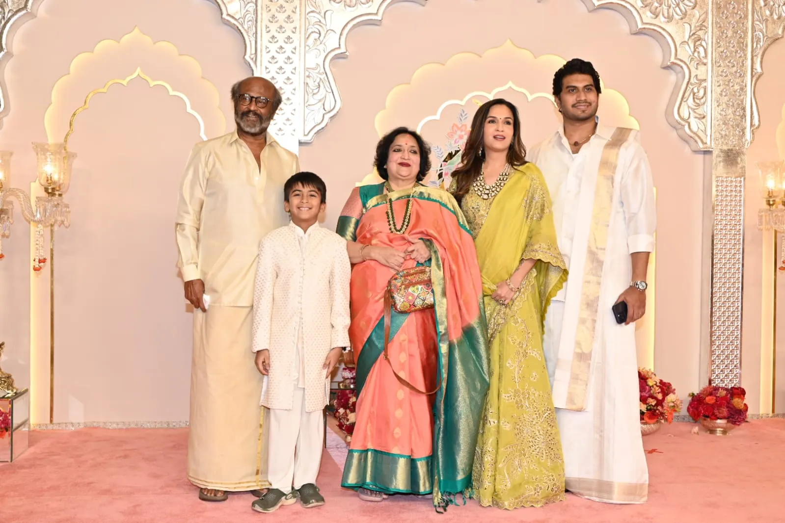 Rajinikanth Venkatesh to Mahesh Babu South stars grace Anant-Radhika's  wedding - India Today