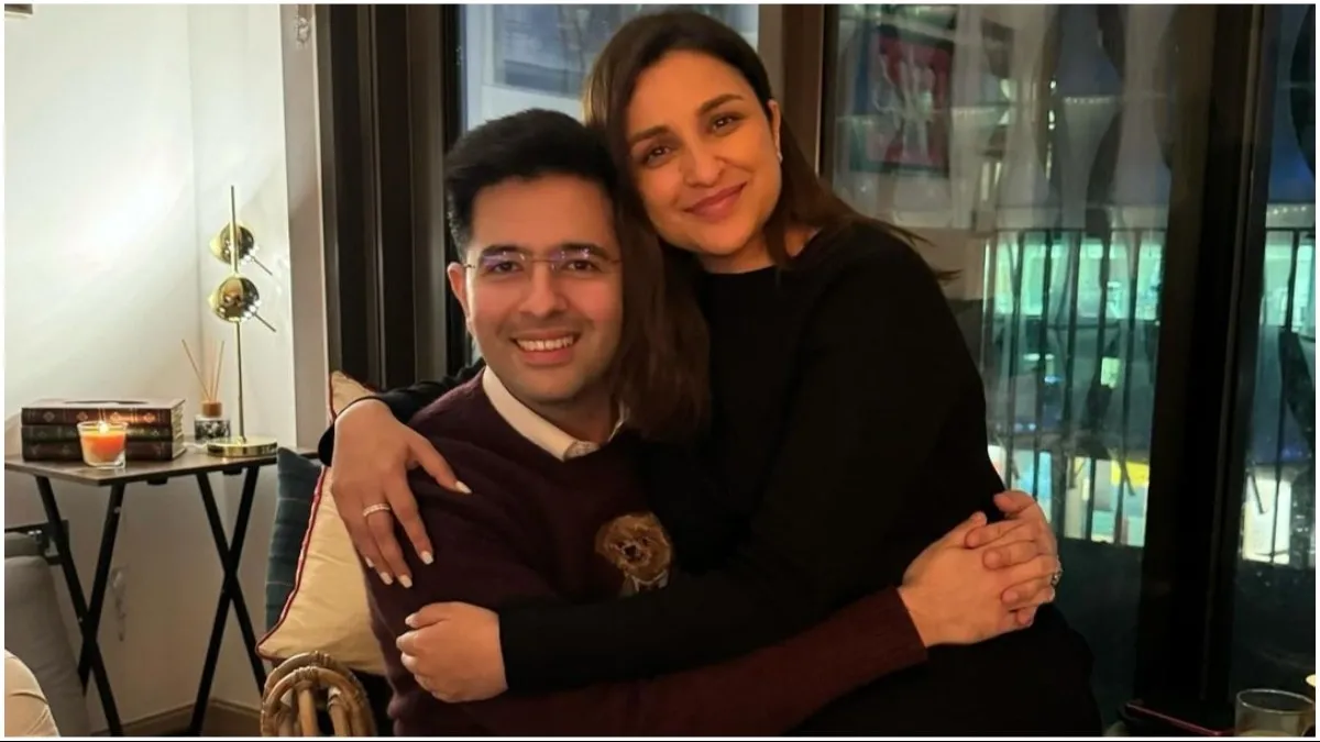 Parineeti Chopra and Raghav Chadha