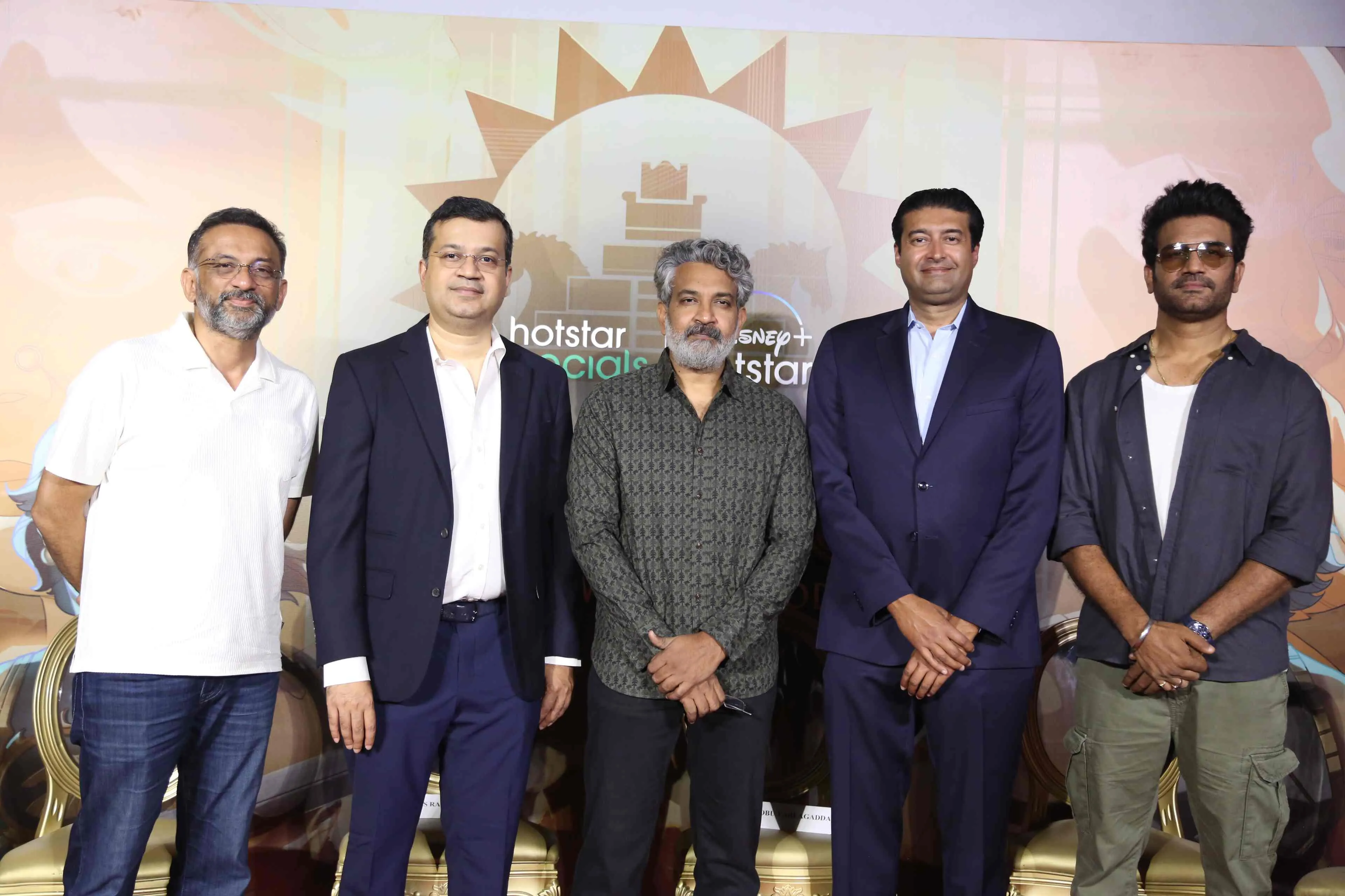 Shobu Yarlagadda, Gaurav Banerjee, S. S. Rajamouli, Sharad Devaranjan, Sharad Kelkar (3)