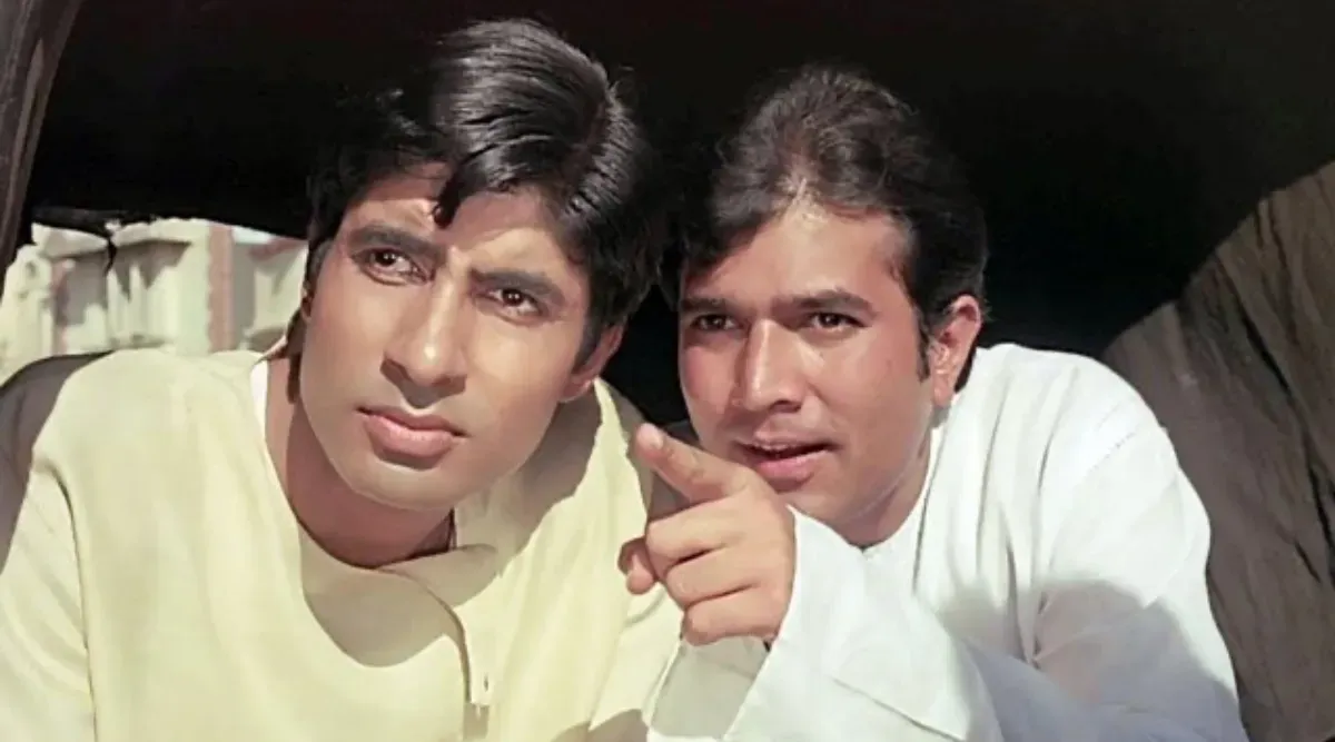 Rajesh Khanna and Amitabh Bachchan