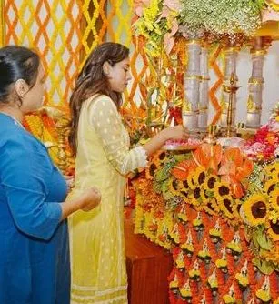 Apoorva’s Spiritual Side Shines at Ganesh Utsav 2024