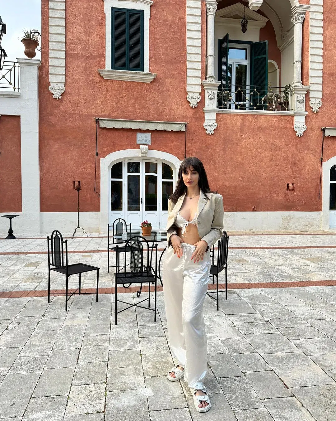 Giorgia Andriani's Chic Italian Style: Elegance and Glamour