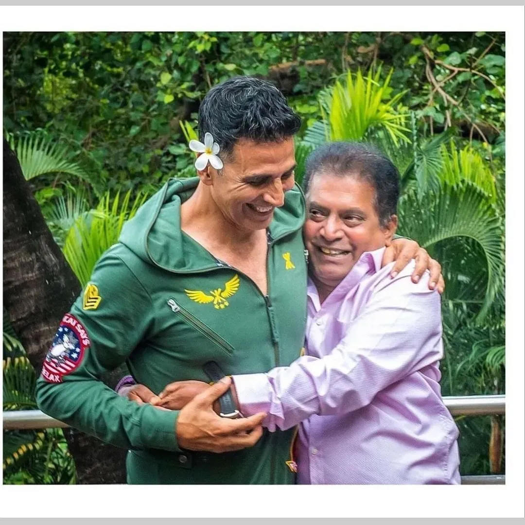 Pradeep Bandekar with Akshay kumar