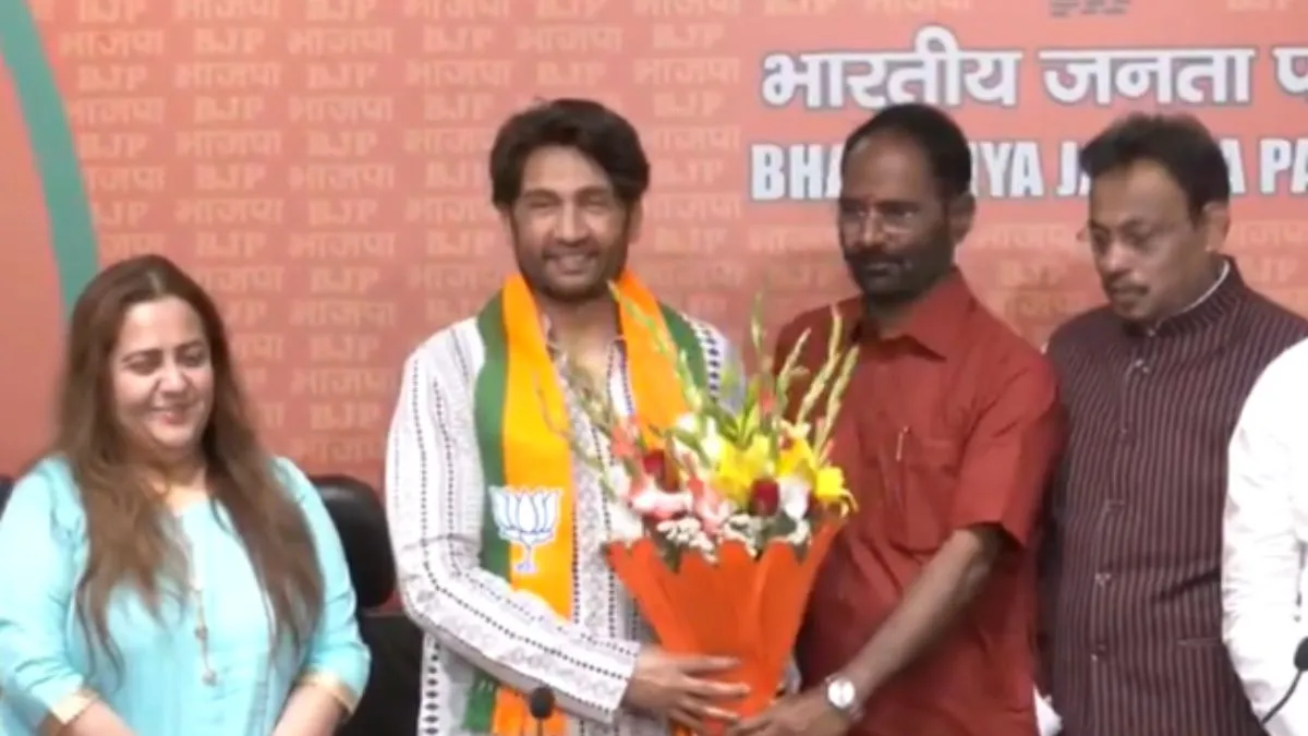 Heeramandi Actor Shekhar Suman Joins BJP; Honoured At Party's Headquarter