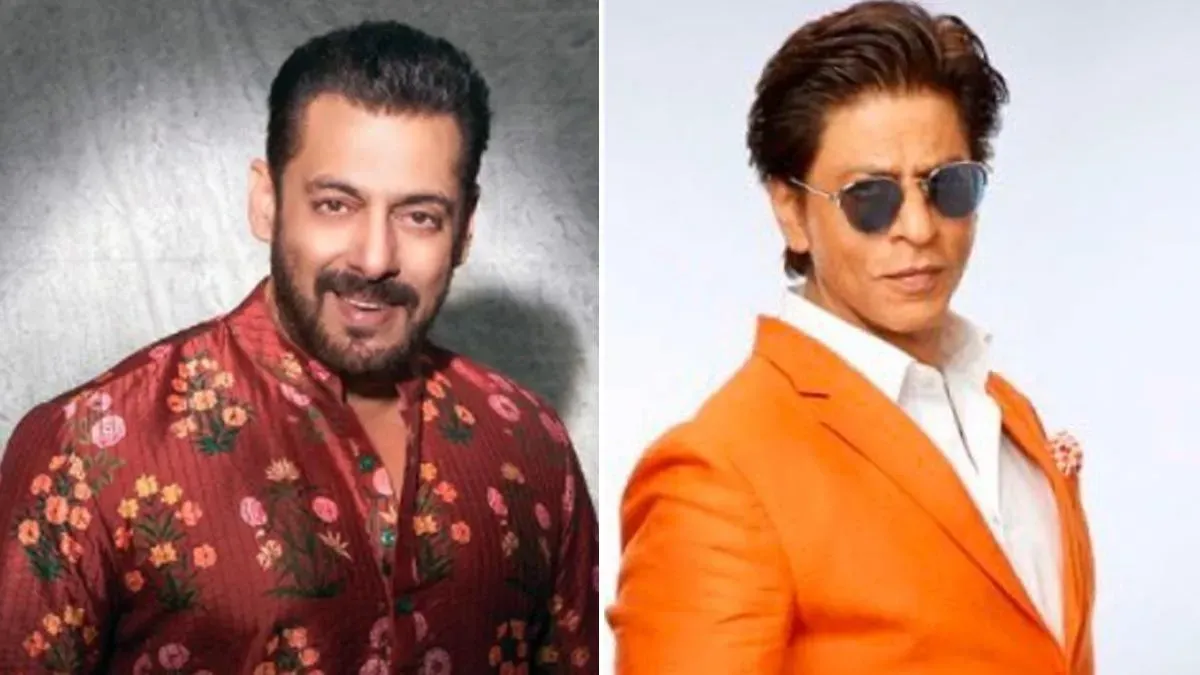 When the real reason behind the fight between Salman Khan and Shahrukh Khan came out, this was the whole matter - Salman Khan Shahrukh Khan Fight Real Reason Revealed Actors In An Award Show