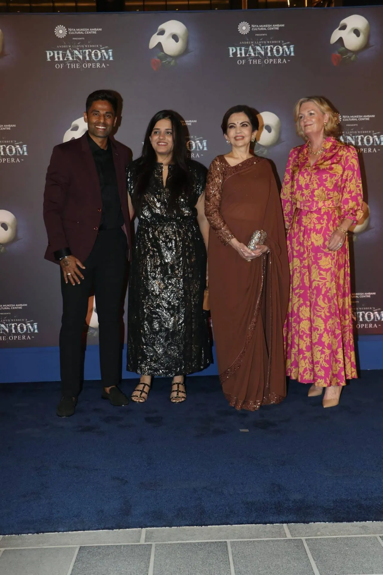 From Icons to Athletes: Suryakumar Yadav, Nita Ambani, AR Rahman & More  Dazzle at Phantom of the Opera Premiere - Masala.com