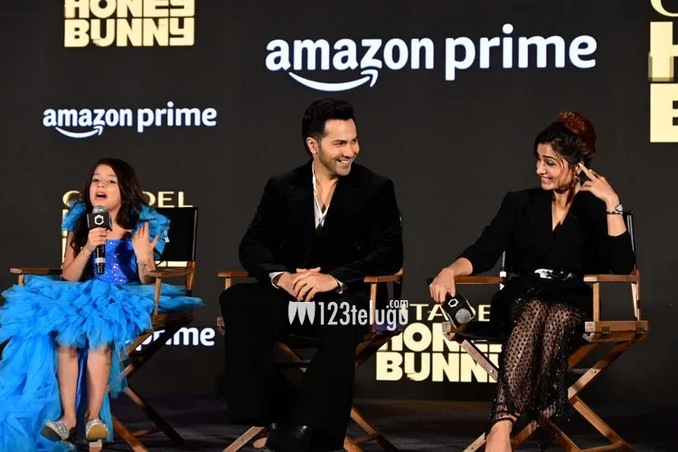 Citadel Honey Bunny trailer launch event (Samantha, Varun Dhawan )