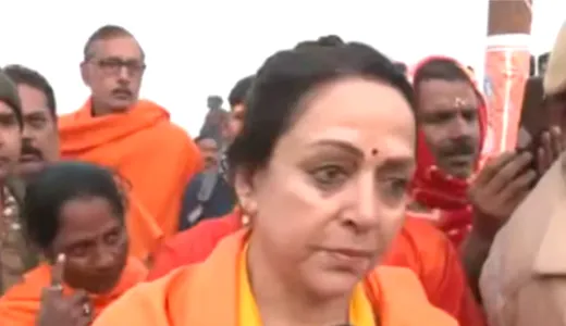 Hema Malini’s Visit to Kumbh Mela