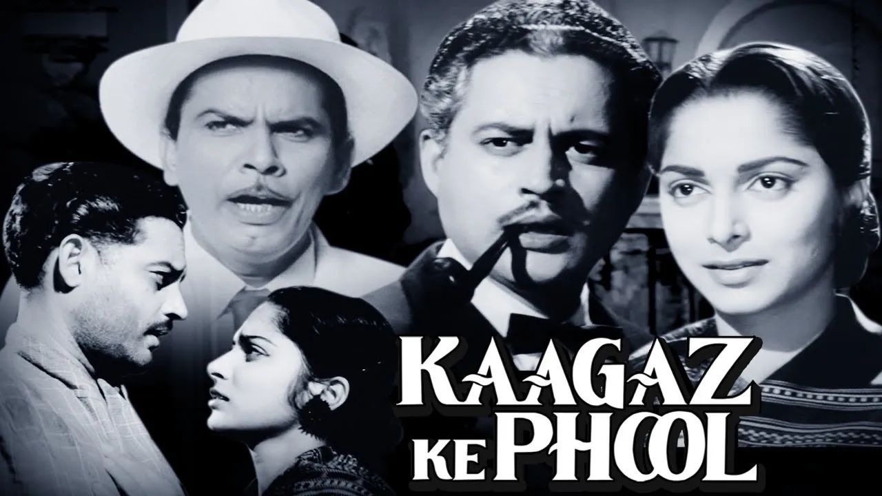 Kaagaz Ke Phool Full Movie HD | Guru Dutt Movie | Waheeda Rehman | Old  Hindi Movie|English Subtitles