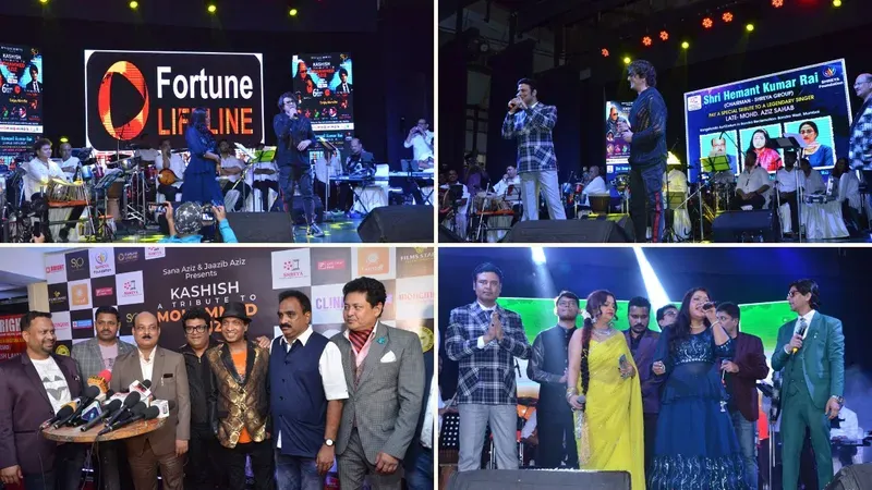 Kashish: Tribute to Mohd Aziz with Sonu Nigam & More - Grand Success!