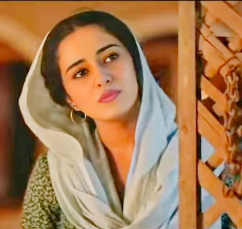 Ananya  Panday in Kesari-2 scene