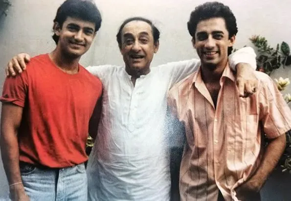 aamir khan with Tahir Hussain